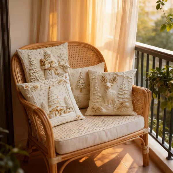 LOVILDS™ Christmas Themed Cushion Cover