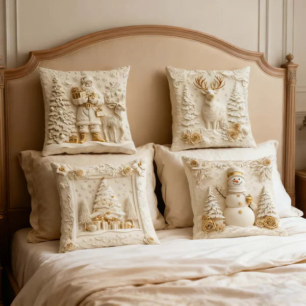 LOVILDS™ Christmas Themed Cushion Cover