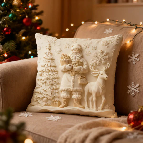 LOVILDS™ Christmas Themed Cushion Cover