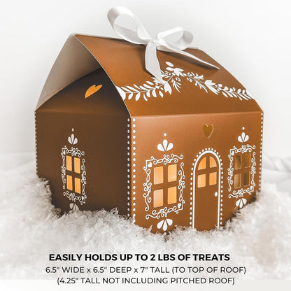 Gingerbread House Treat Box