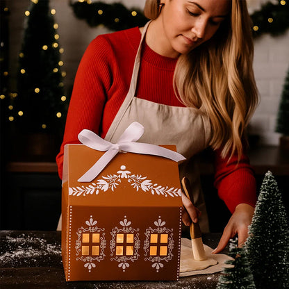 Gingerbread House Treat Box